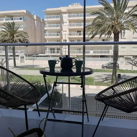 Primera Linea De Playa Con Piscina Apartman Daimuz